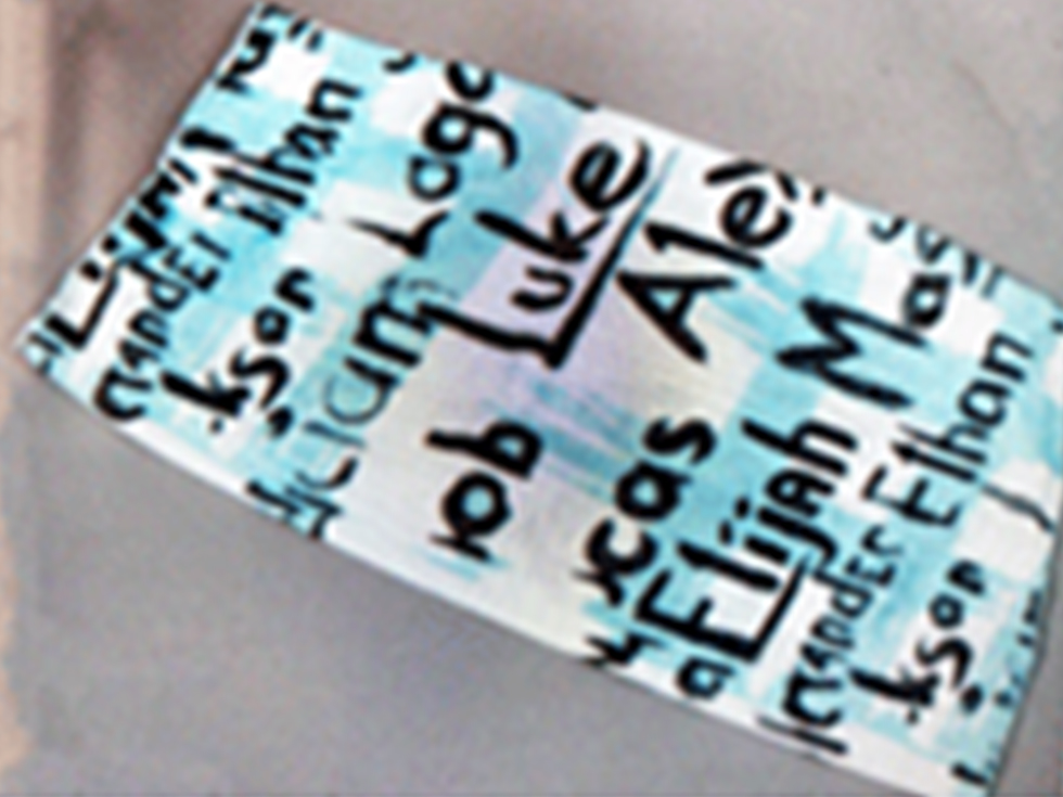 ロングマスク花柄①